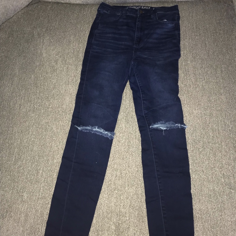 american eagle super stretch jeans